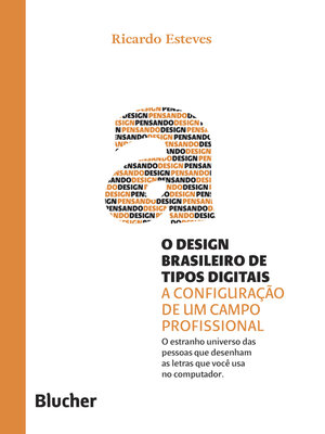 cover image of O design brasileiro de tipos digitais